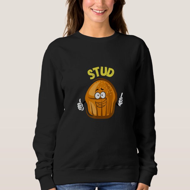Sweatshirt Père Noël Stud Muffin (Devant)