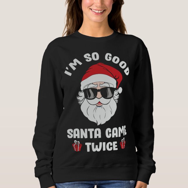 Sweatshirt Père Noël Xmas (Devant)