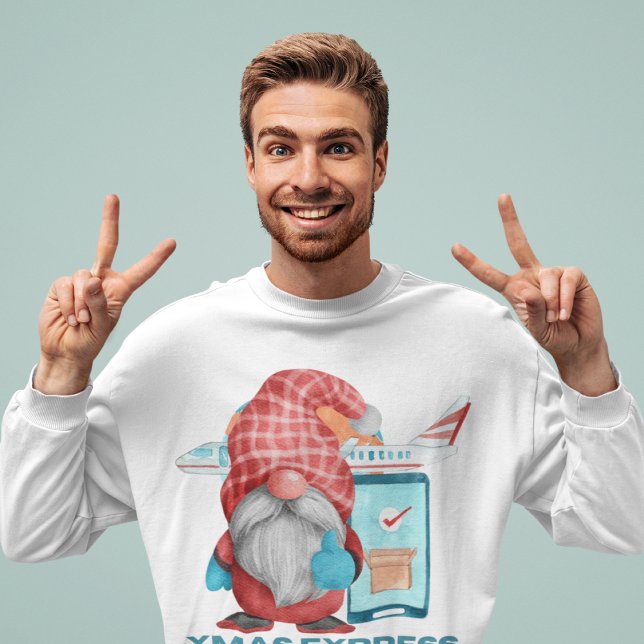 Sweatshirt Père Noël Xmas Express Funny Couple's Matching T-s (Créateur téléchargé)