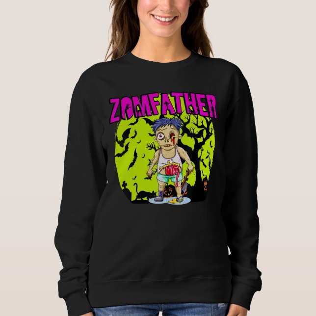 Sweatshirt Père zombie Zombie 1 (Devant)