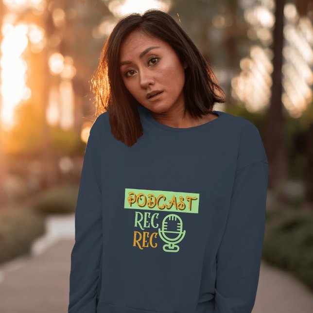 Sweatshirt Perfection du podcasting (Créateur téléchargé)