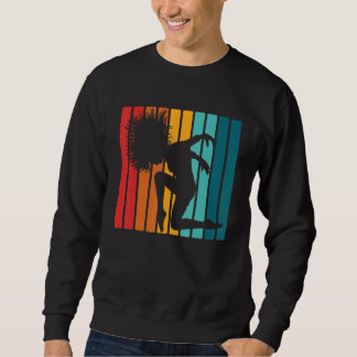 Sweatshirt Performance Dancer Dancing Vertical Sunset