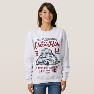 Sweatshirt Performance vintage le T-shirt Classic Ride Femmes