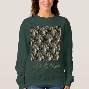 Sweatshirt Perles dorées