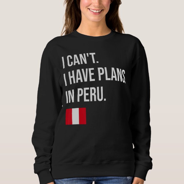 Sweatshirt Pérou (Devant)