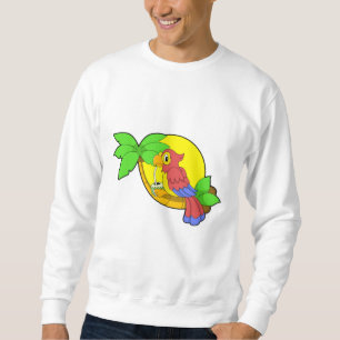 Sweatshirt Perroquet avec noix de coco