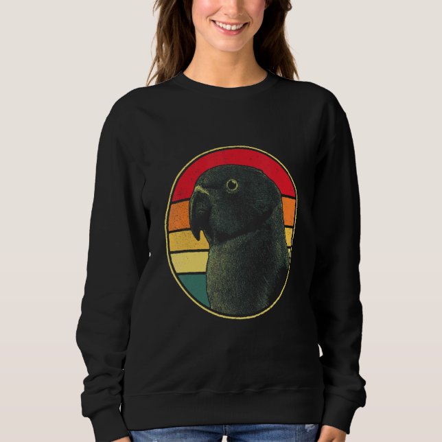 Sweatshirt Perroquet Budgie Bird (Devant)