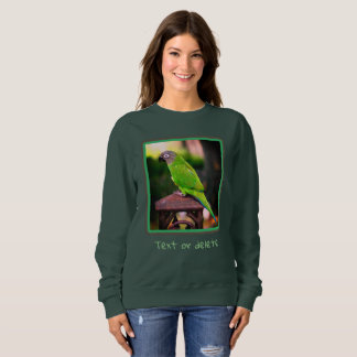 Sweatshirt Perroquet de pâte feuilletée personnalisé