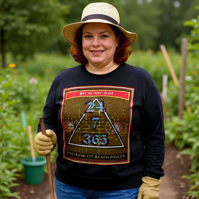 Sweatshirt Persévérance 24X7X365 (Créateur téléchargé)