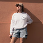 Sweatshirt Personalized Mrs with name,Engagement, bride  Swea<br><div class="desc">Personalized Mrs with name, Engagement,  bride sweatshirt, sweatshirt with her last name,  Mrs. Sweatshirt Bride sweatshirt personalized,  Honeymoon shirt,  ideal gift for women,  bride,  wedding gifts</div>