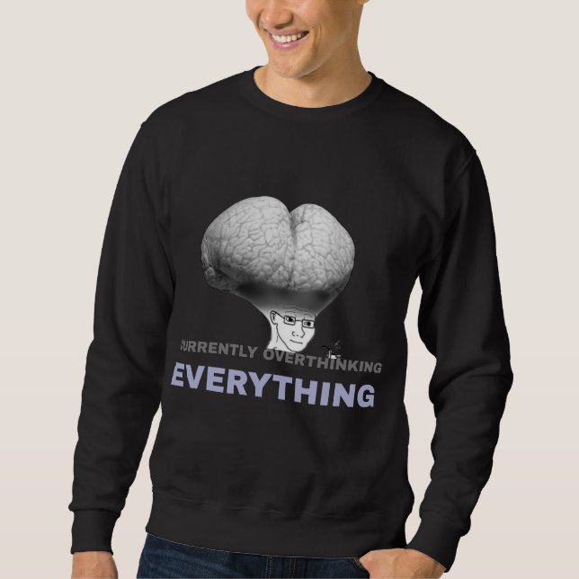 Sweatshirt Personnage anxieux (Devant)