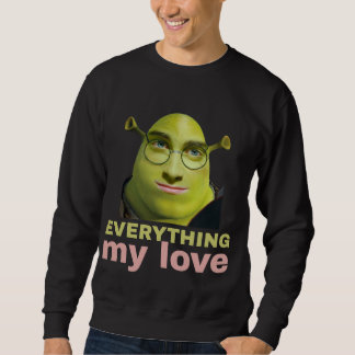 Sweatshirt Personnage anxieux d'amour