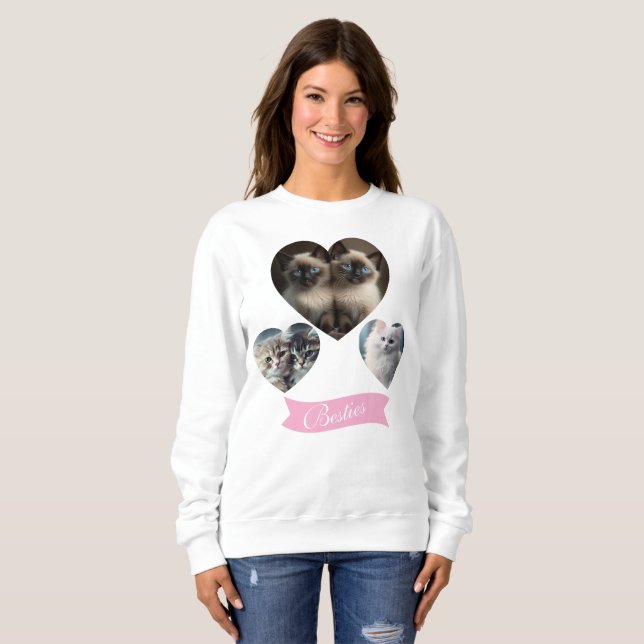 Sweatshirt personnalisable pour Amoureux de les ch (Devant entier)