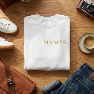 Sweatshirt Personnalisé avec le nom de famille ou le surnom