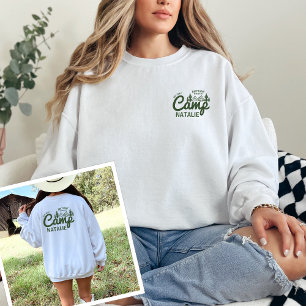 Sweatshirt Personnalisé Camp Bach Bachelorette Party Custom