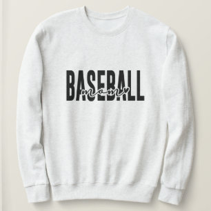 Sweatshirt personnalisé de base-ball de la maman