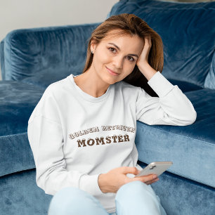 Sweatshirt Personnalisé Golden Retriever Maman Halloween