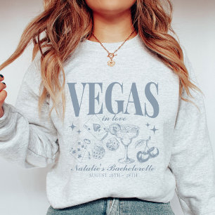 Sweatshirt Personnalisé Las Vegas Bachelorette Party