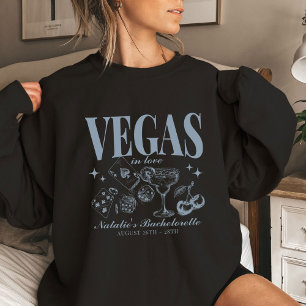 Sweatshirt Personnalisé Las Vegas Bachelorette Party