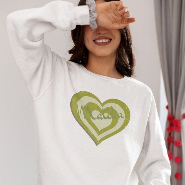 Sweatshirt personnalisé Matcha Green Tea (Créateur téléchargé)