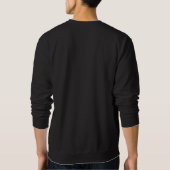 Sweatshirt personnalisé minimaliste Hubby (Dos)