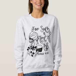 Sweatshirt Personnalisé Pour Une Époque Comme Ce Chrétien
