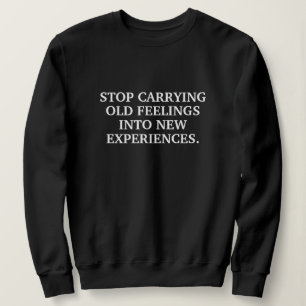 SWEATSHIRT PERSONNALISEZ VOS CITATIONS STYLÉES MODERNES MINIM