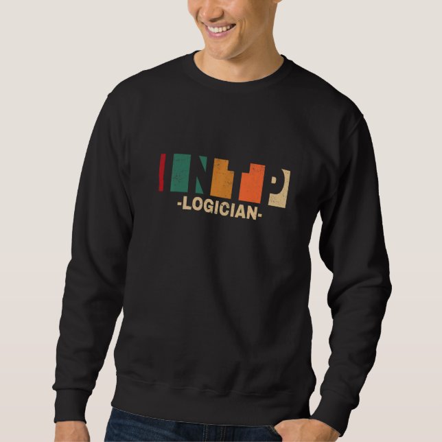 Sweatshirt Personnalité INTP Logicien  INTP (Devant)