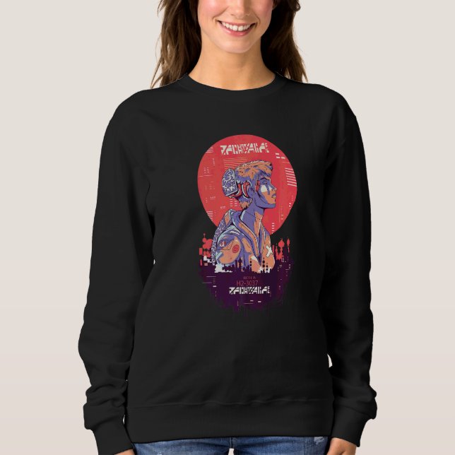 Sweatshirt Personne Futuriste Berlin (Devant)