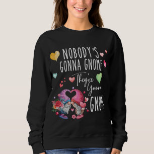 Sweatshirt Personne n'ira s'embrasser