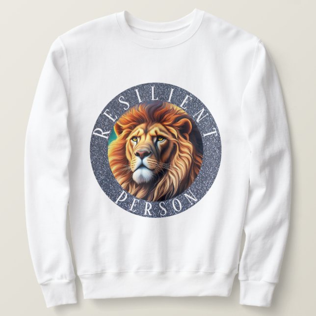 Sweatshirt Personne résiliente (Design devant)