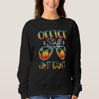 Sweatshirt Personnel De Bureau Plage Lunettes De Soleil Hors 