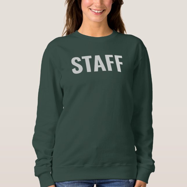 Sweatshirt Personnel De Conception Avant Et Arrière Ajouter L (Devant)