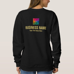 Sweatshirt Personnel Des Employés Noirs Et Or Charger Logo Fe