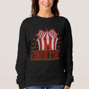 Sweatshirt Personnel du cirque Arrière-plan Cirque & Clown