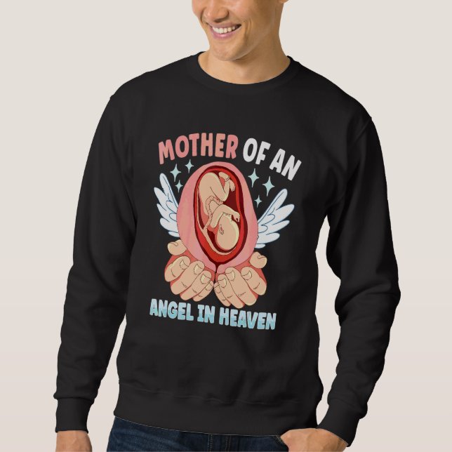 Sweatshirt Perte de nourrisson Sensibilisation à la fausse co (Devant)