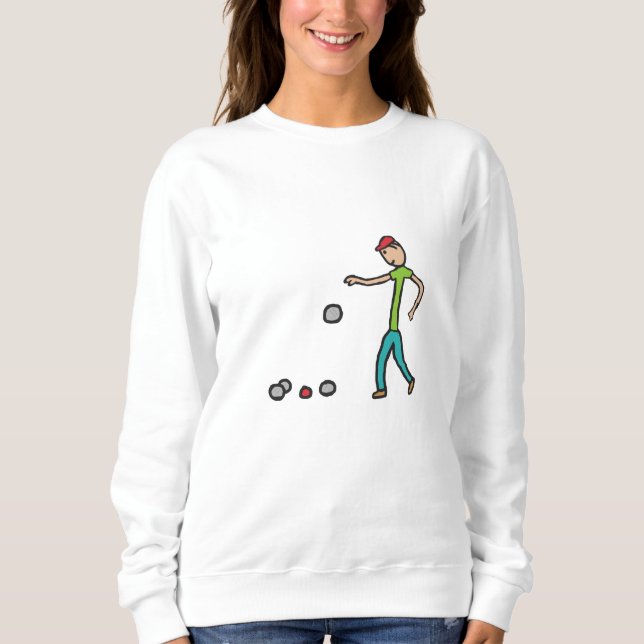 Sweatshirt Pétanque (Devant)