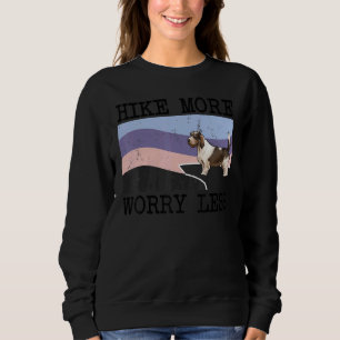 Sweatshirt Petit Basset Griffon Vendeen Randonnée Plus Inquiè