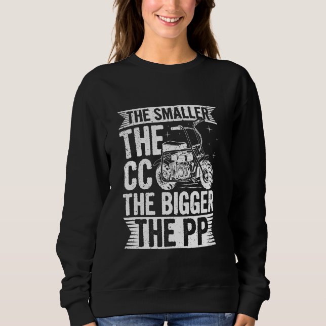 Sweatshirt Petit CC Bigger PP - Minibike Rider (Devant)