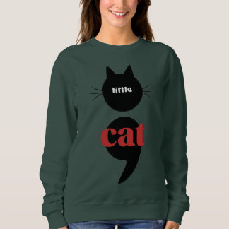 Sweatshirt petit chat