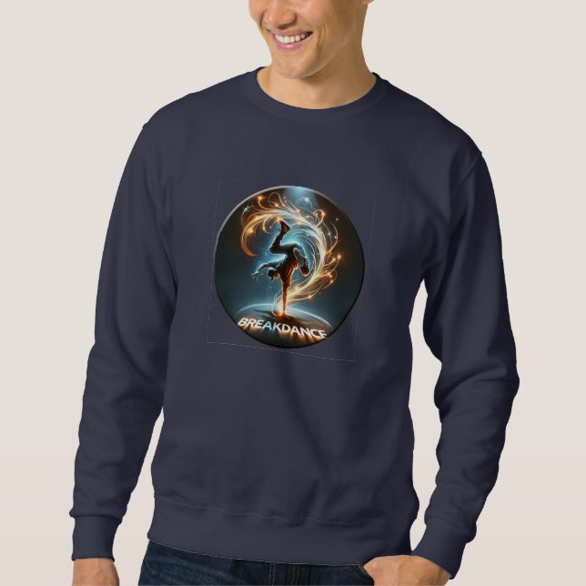 Sweatshirt Petit danseur en Neon Swirl projeter dynamique urb (Devant)