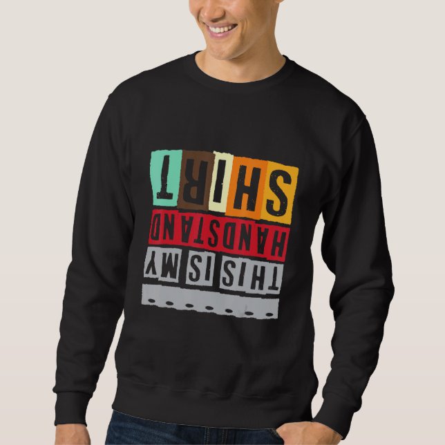 Sweatshirt Petit Déjeuner Et Gymnastique Conception De Poigné (Devant)