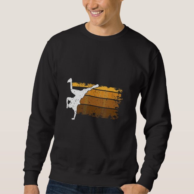 Sweatshirt Petit Déjeuner Tanz Breakdance Mois Tanz Breakdanc (Devant)