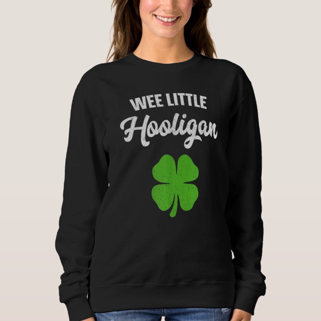 Sweatshirt Petit garnement  Enfants garçons  Saint-Patrick (Devant)