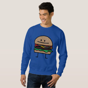 Sweatshirt Petit pain de fromage de boeuf de viande hachée