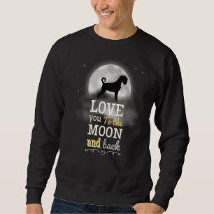 Sweatshirt Petit Schnauzer Chien Aimer À La Lune