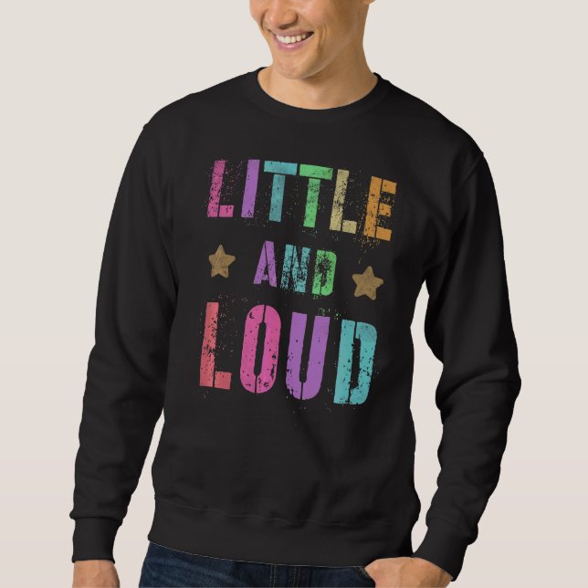 Sweatshirt Petite équipe de cheerleading Loud Cheer École Fly (Devant)
