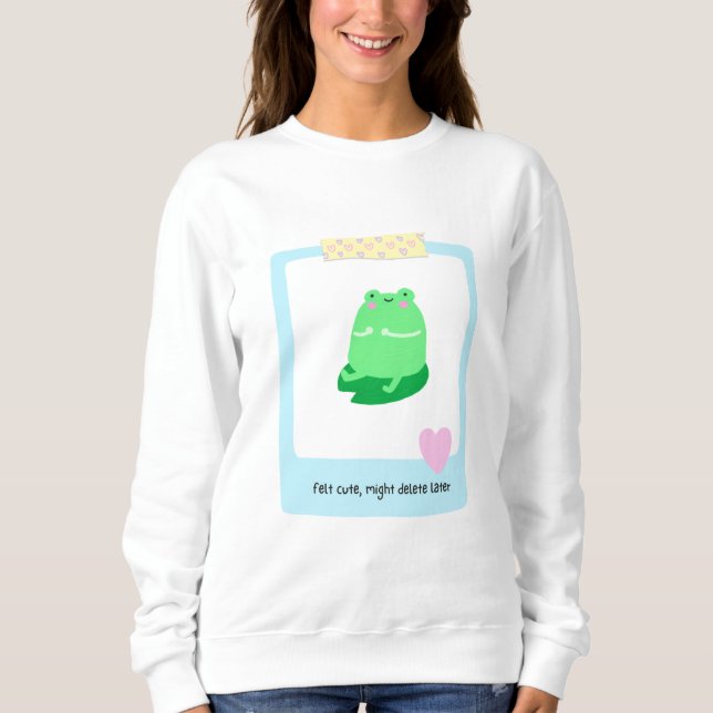 Sweatshirt petite fille (Devant)