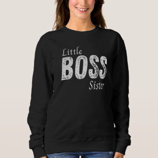 Sweatshirt Petite patronne sœur bébé enfants petite fille pap