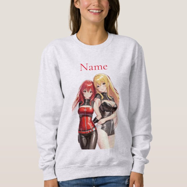 Sweatshirt Petites filles Anime Thunder_Cove (Devant)